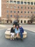 With Lindsey and Emily at their college, Boulder University...